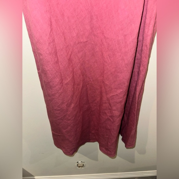 Elegant Pink Sleeveless Dress - Picture 4 of 6